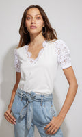 Jess Lace Combo Top