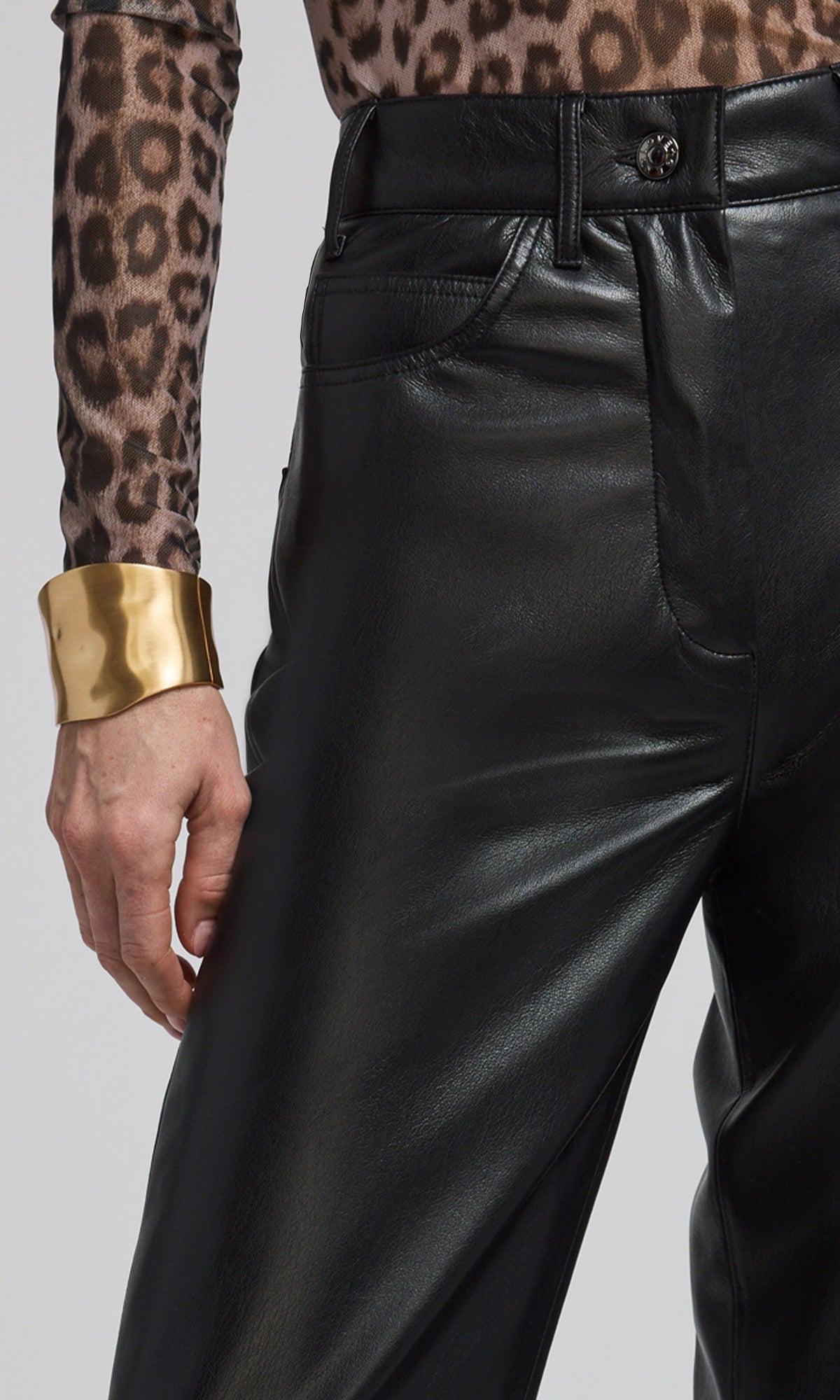 EMMETT VEGAN LEATHER PANT