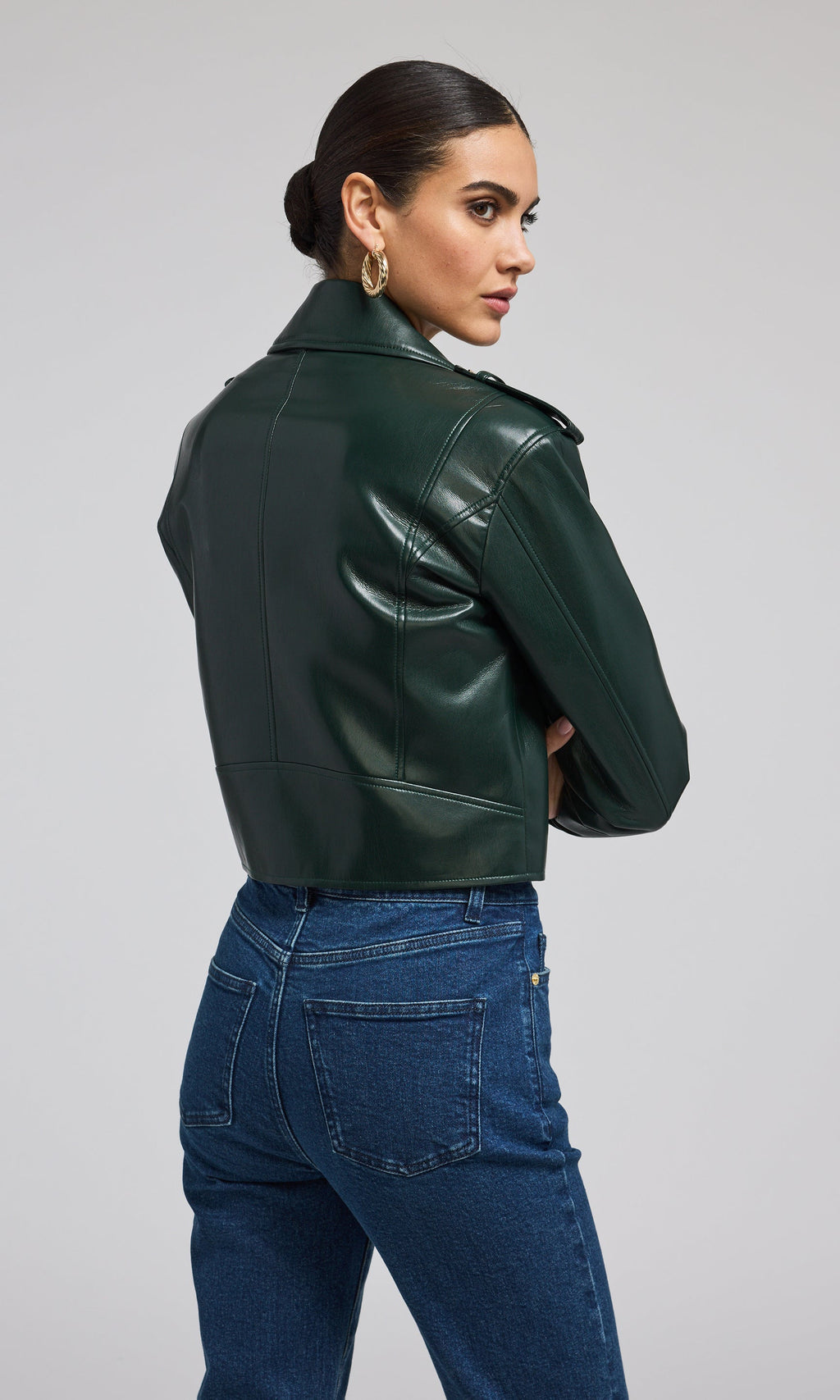 Cosita Vegan Leather Moto Jacket