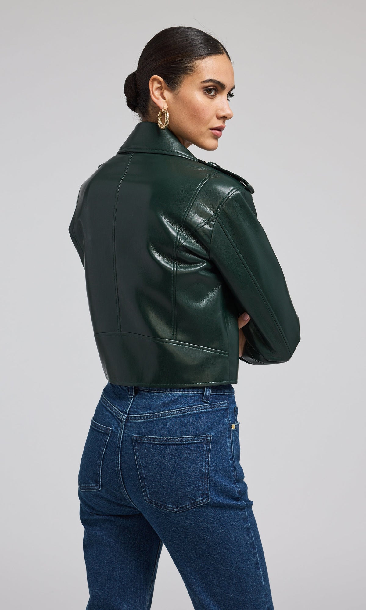 Cosita Vegan Leather Moto Jacket