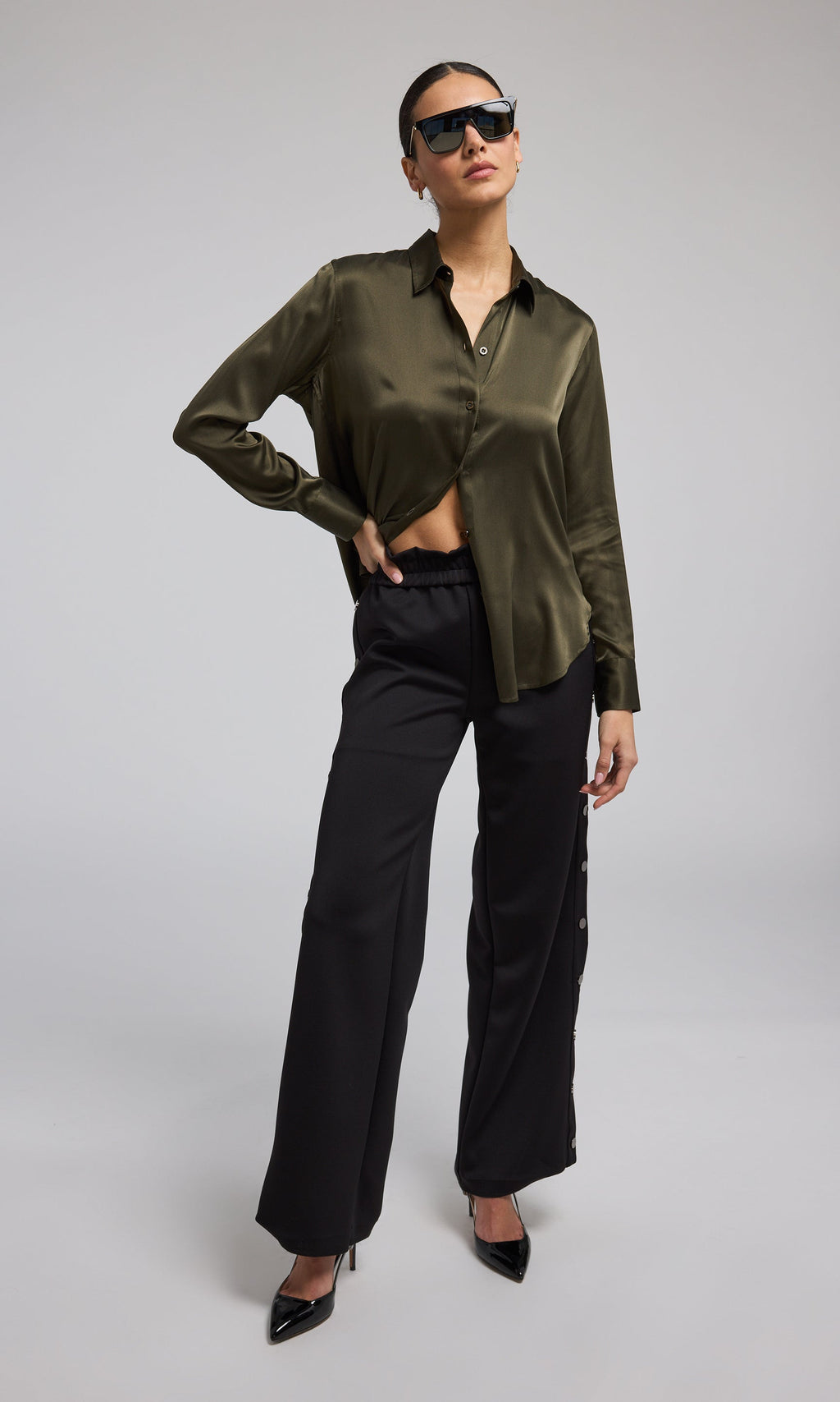Zola Side Snap Scuba Pants