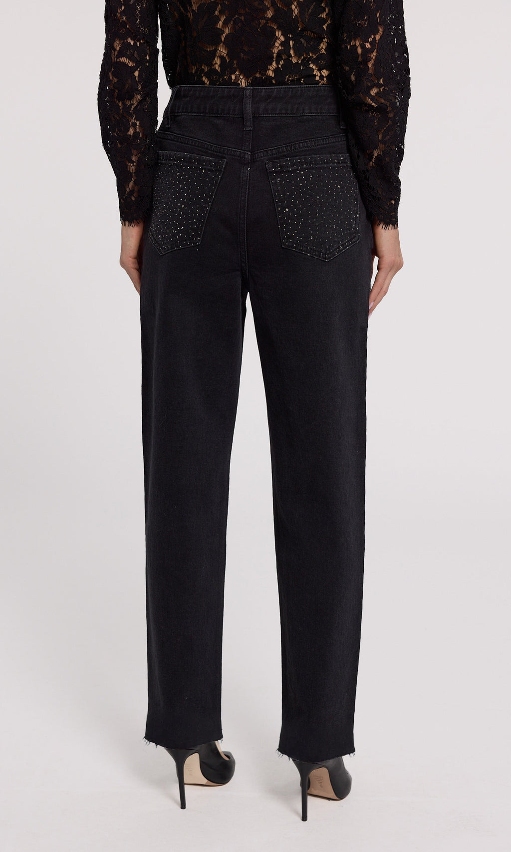 Baylor Compact Crystal Jeans