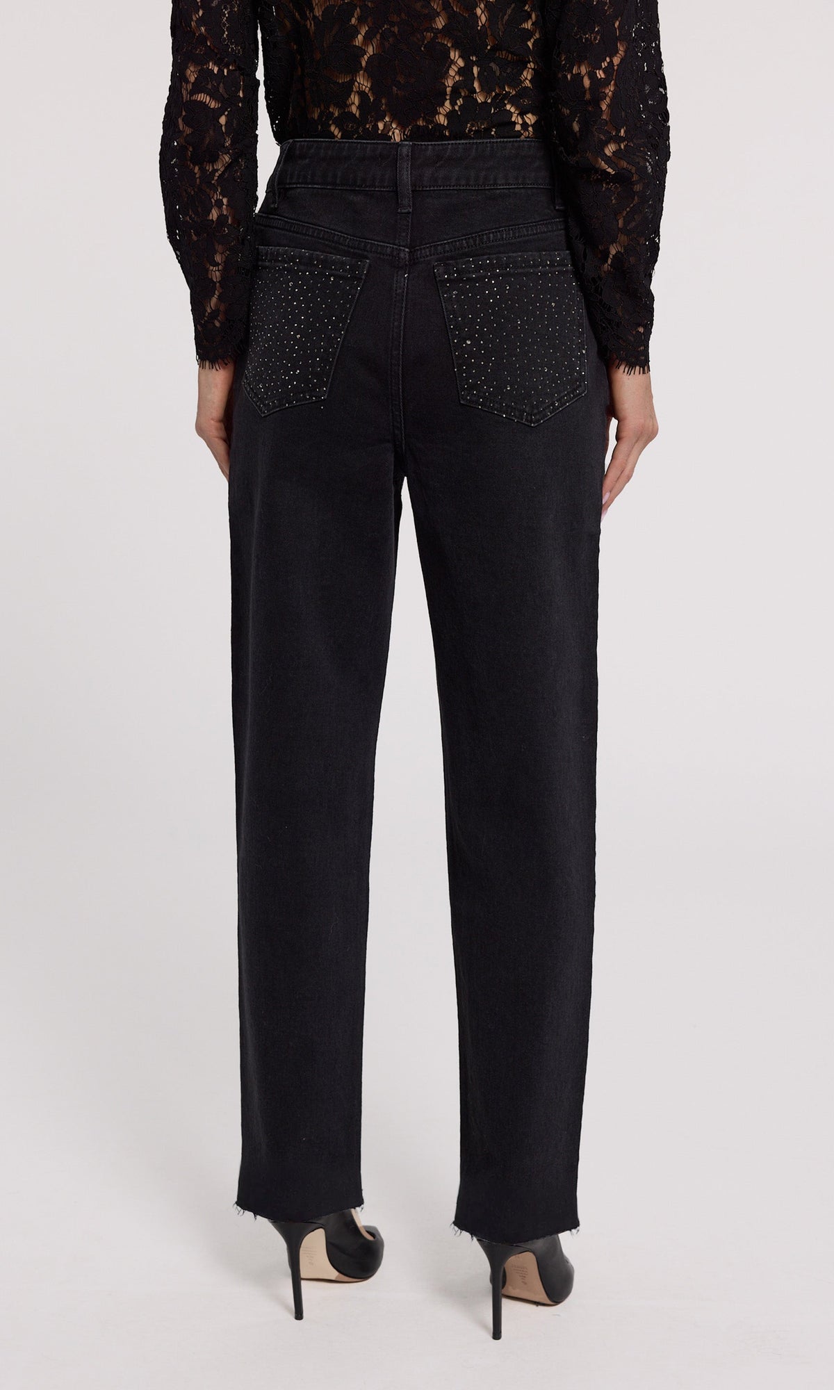 Baylor Compact Crystal Jeans