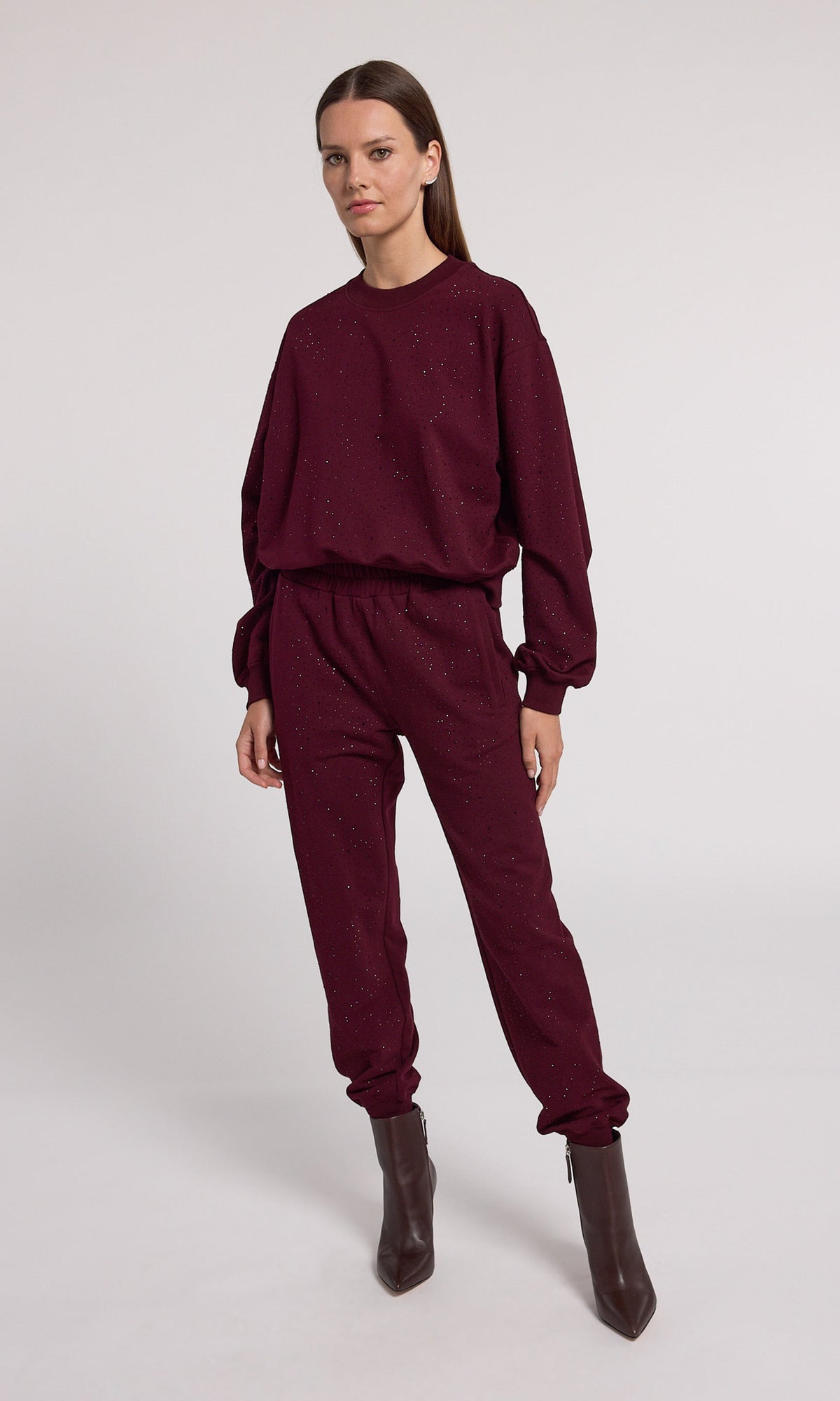 Colby Compact Crystal Sweatshirt