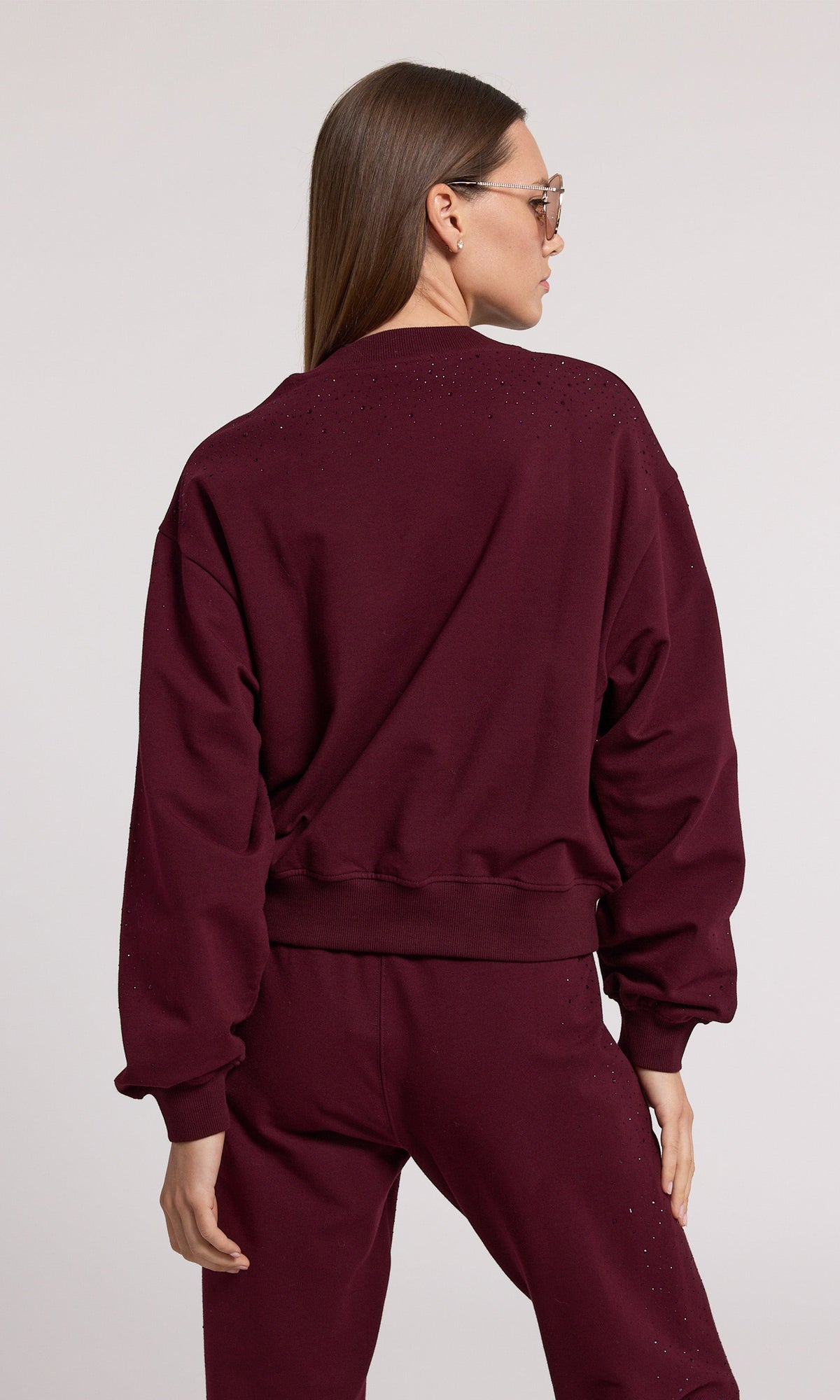 Colby Compact Crystal Sweatshirt