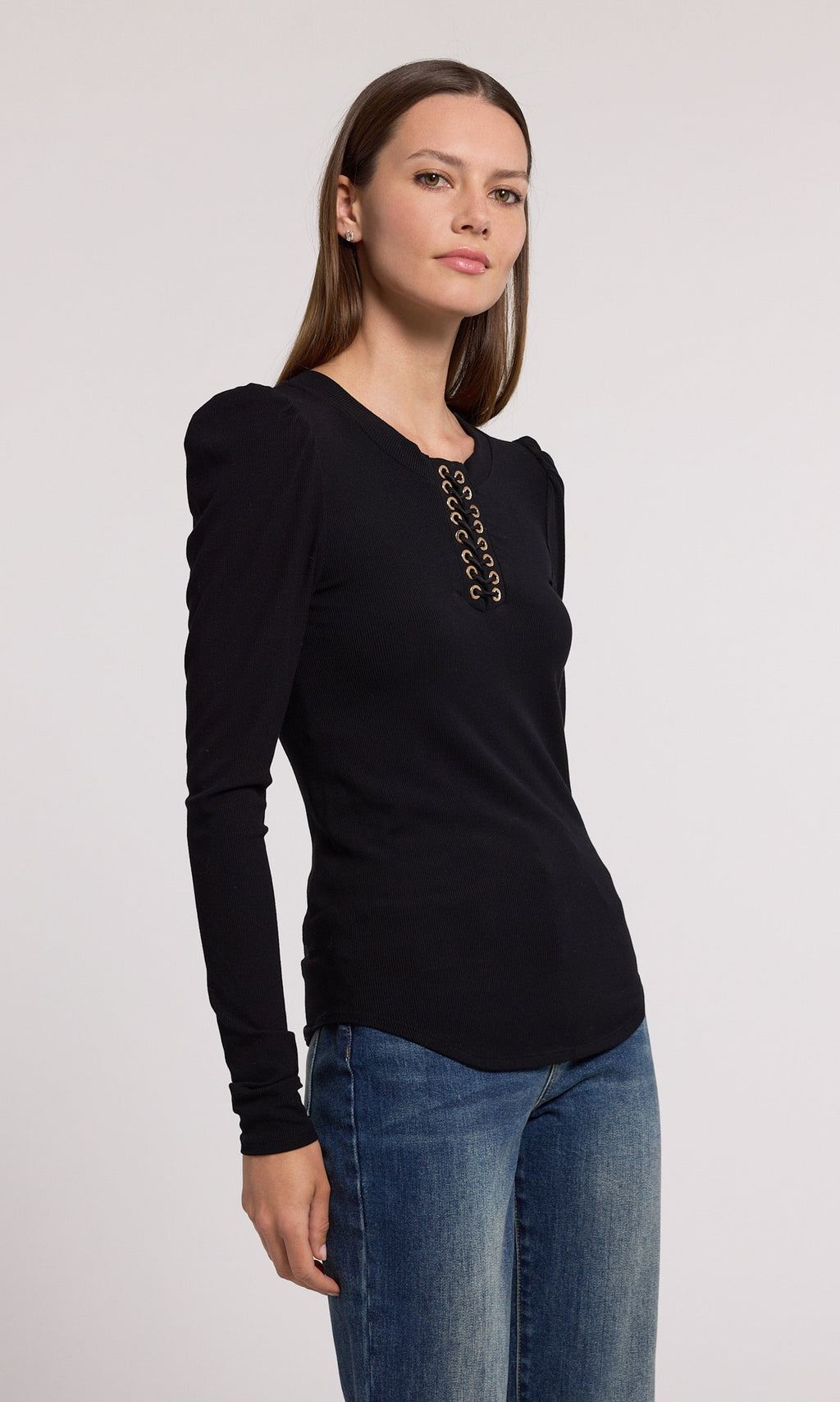 Khara Lace-Up Top