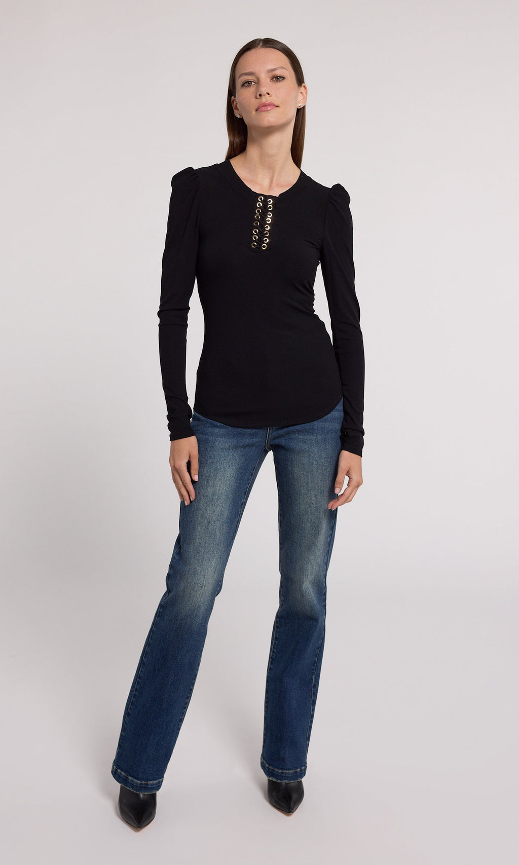 Khara Lace-Up Top