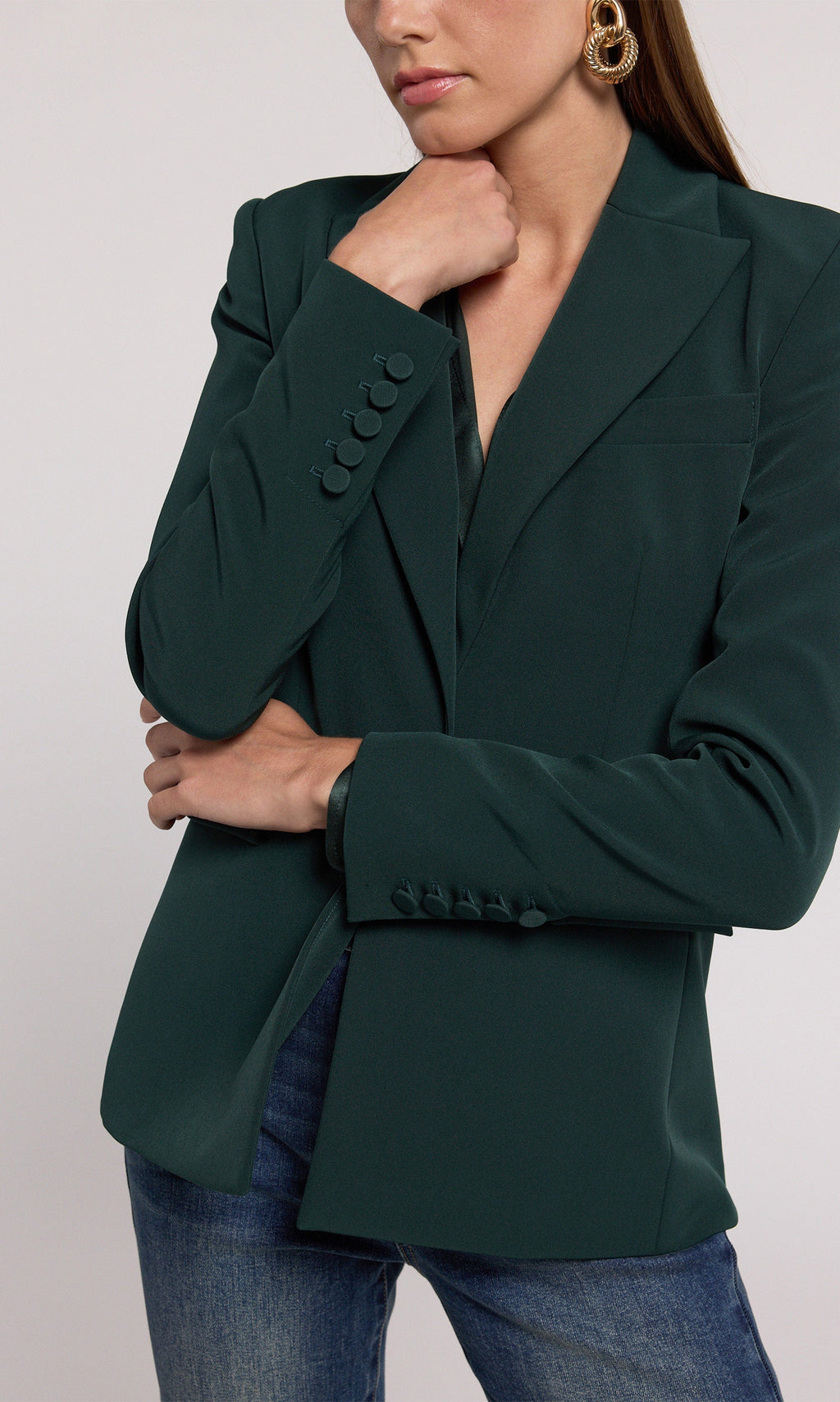 Aimee Crepe Blazer