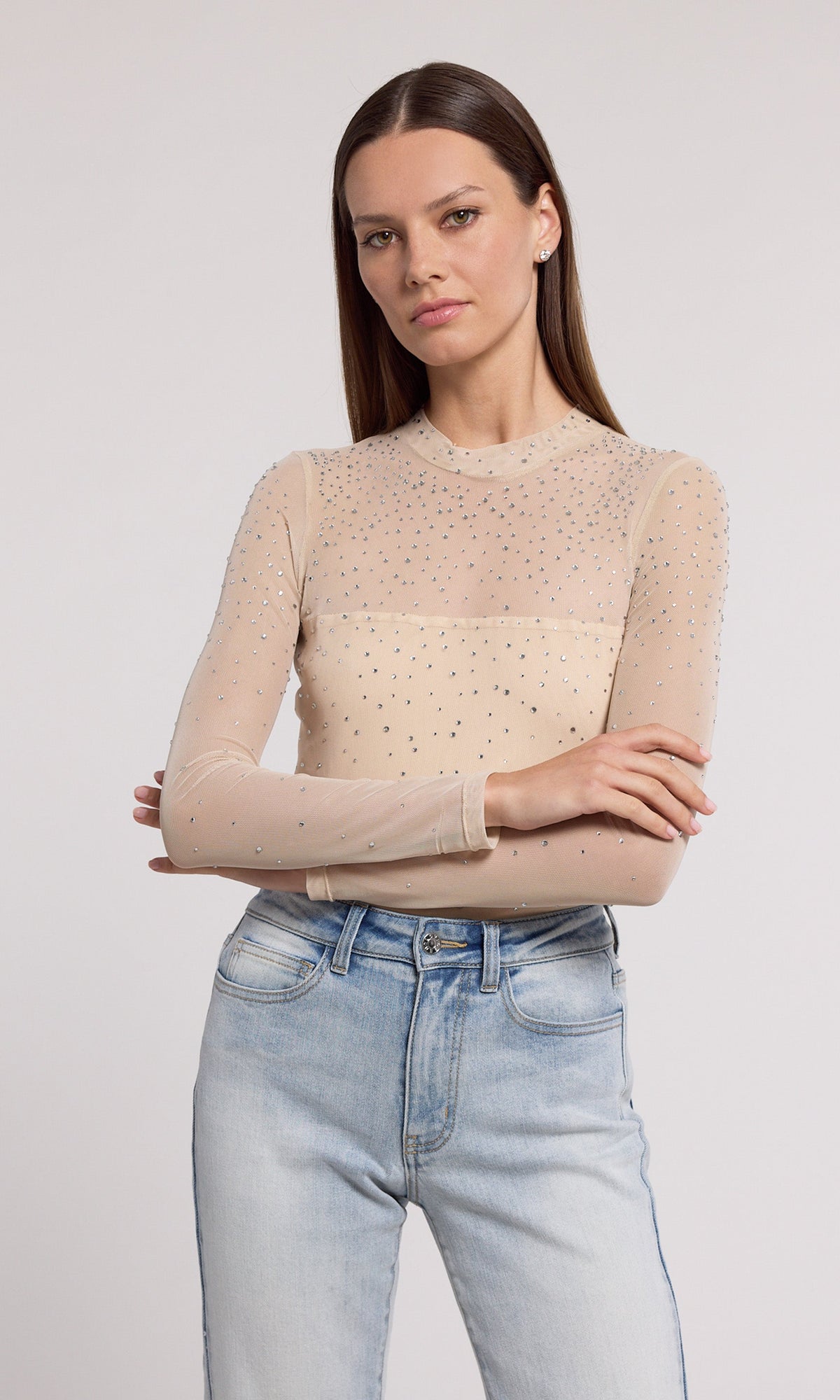 Brody Crystal Bodysuit