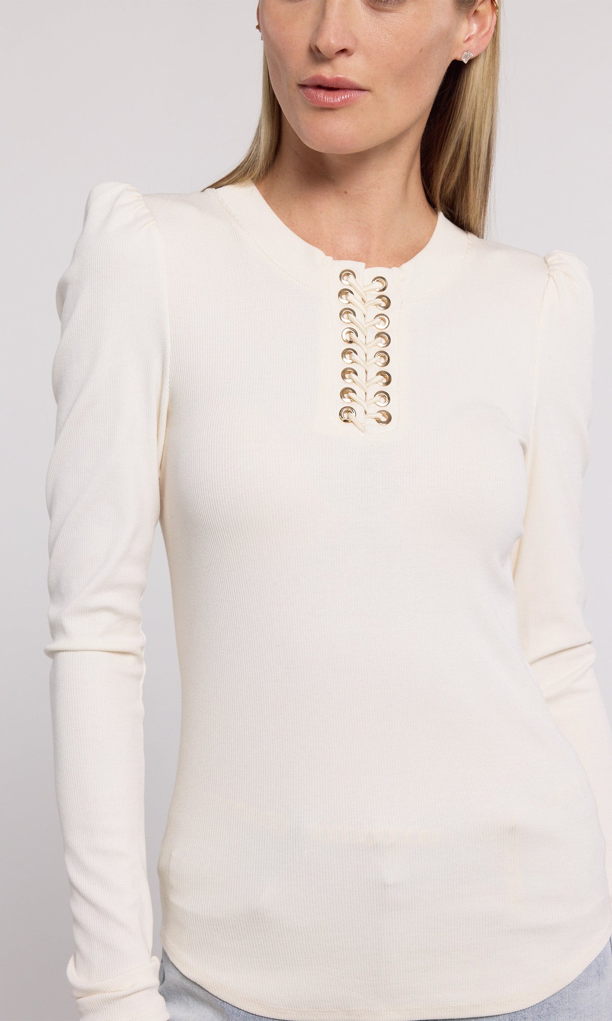 Khara Lace-Up Top