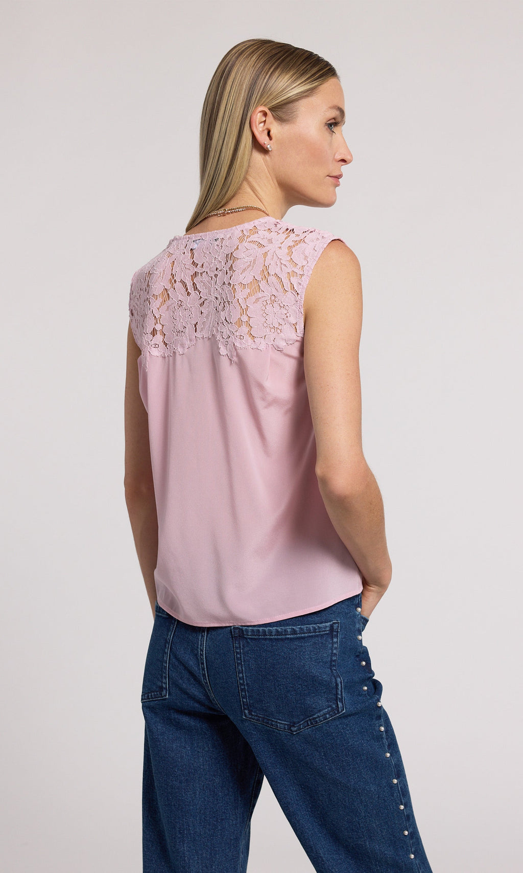 Ursula Lace Combo Blouse