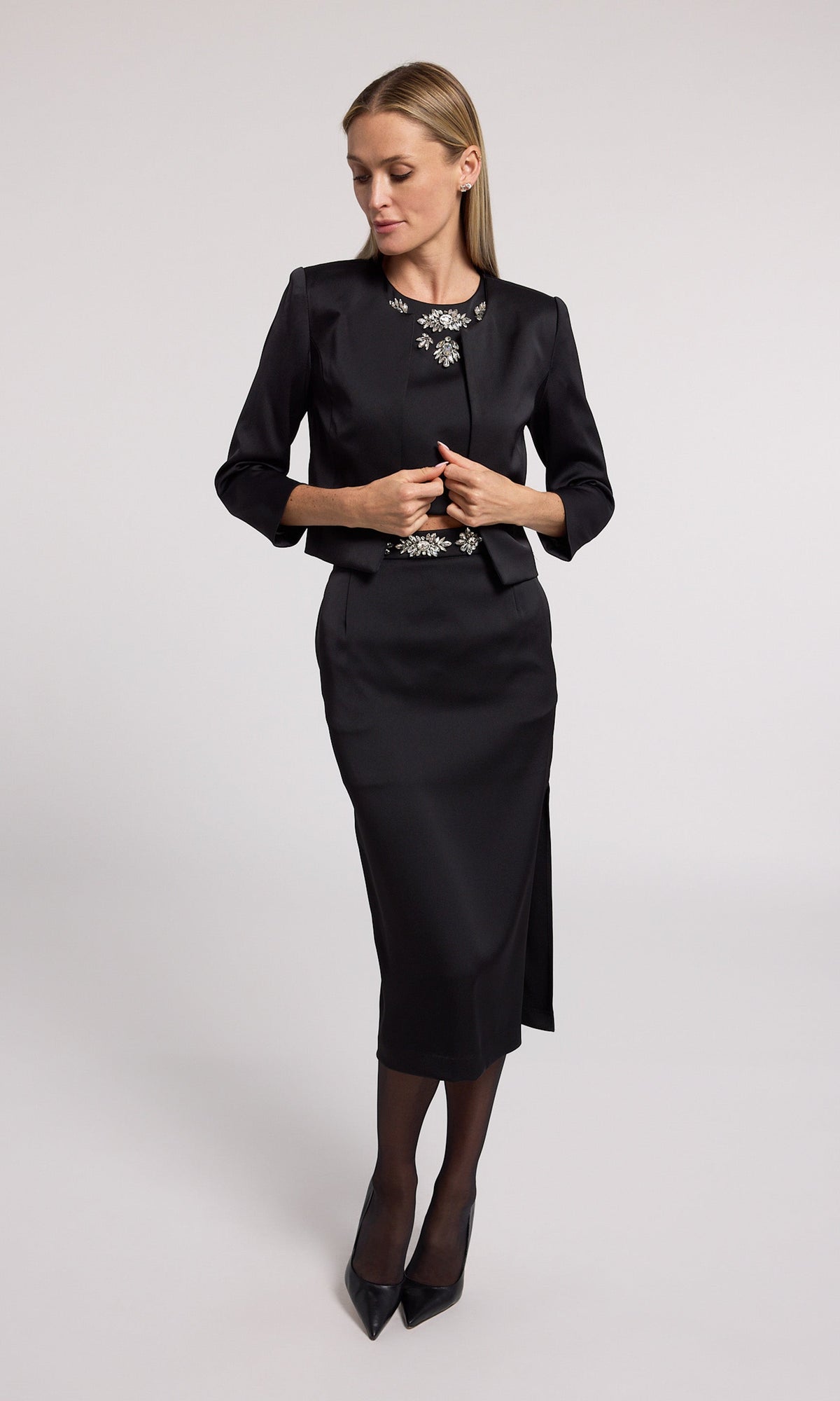 Adalee Satin Jacket