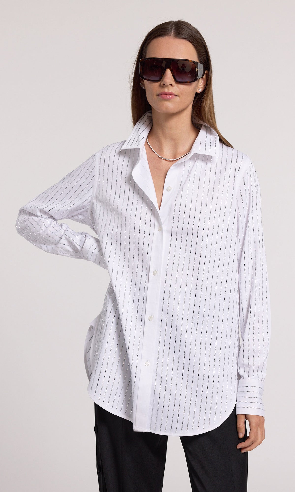 Marc Crystal Poplin Shirt