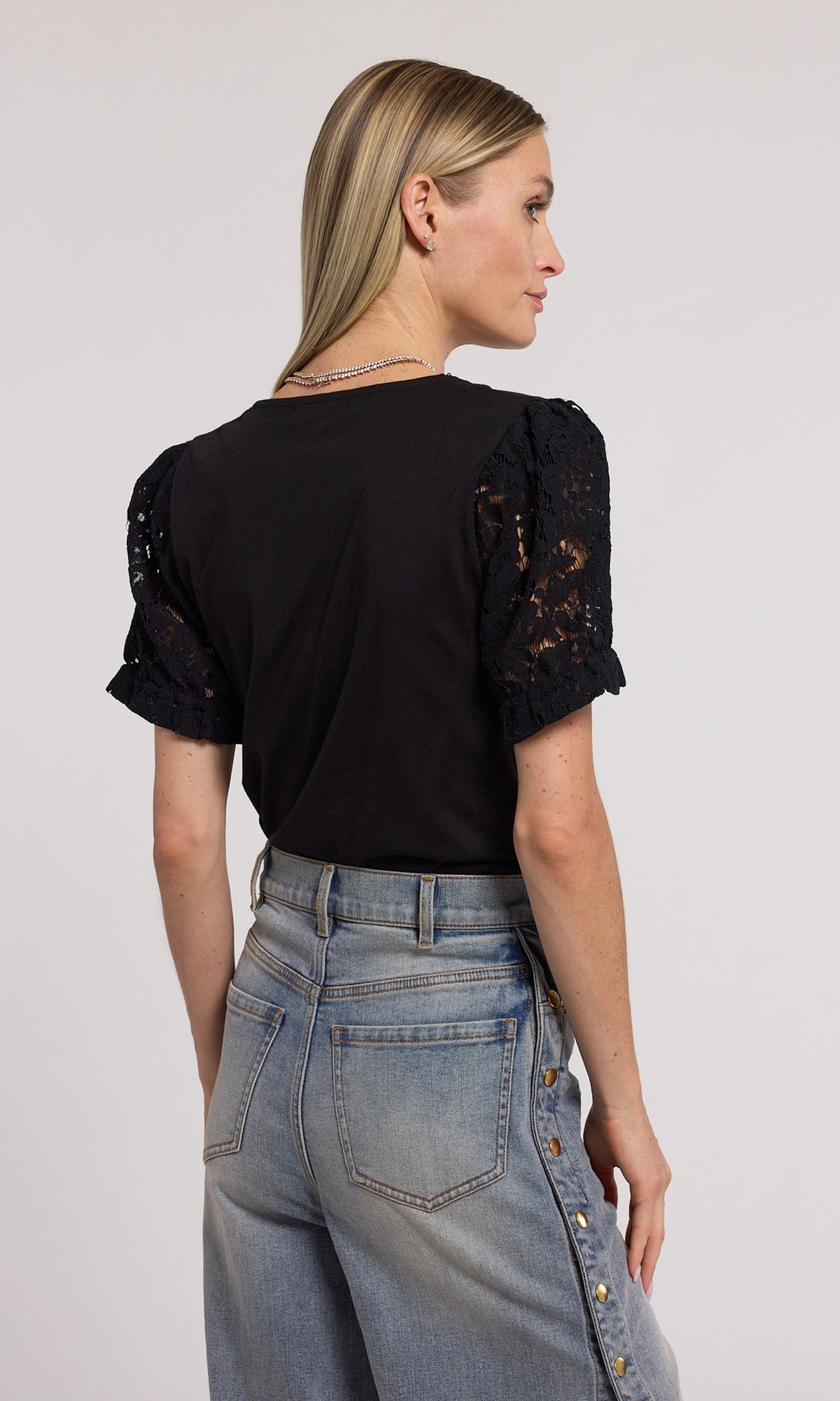 Jess Lace Combo Top
