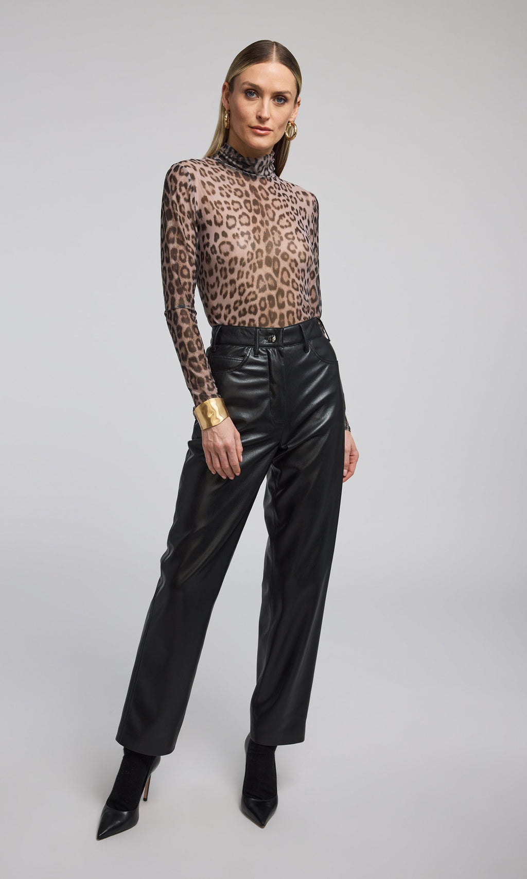 Tyla Leo Mesh Top