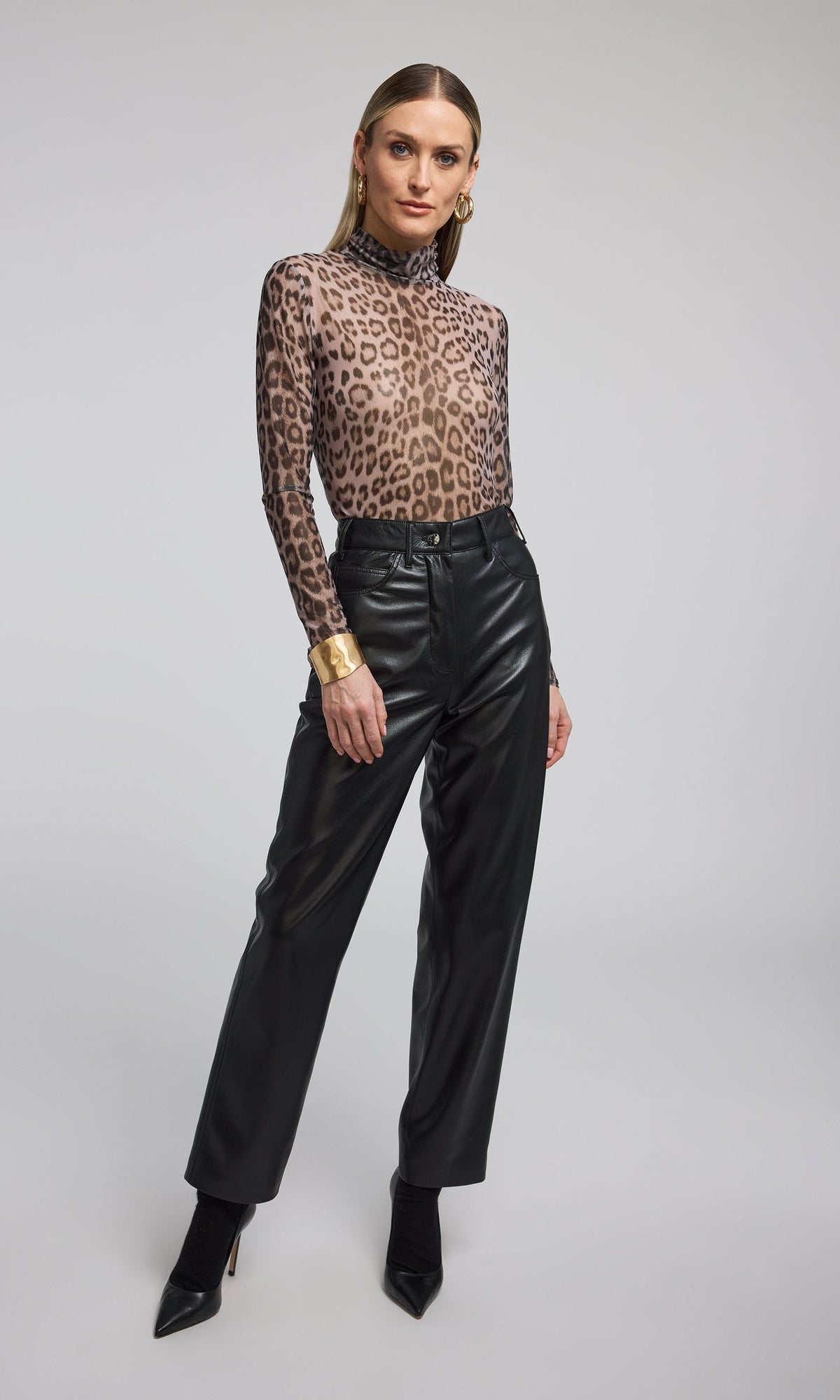 Tyla Leo Mesh Top
