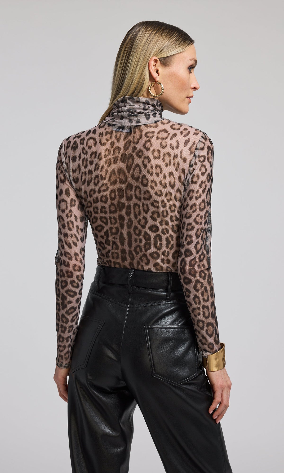 Tyla Leo Mesh Top