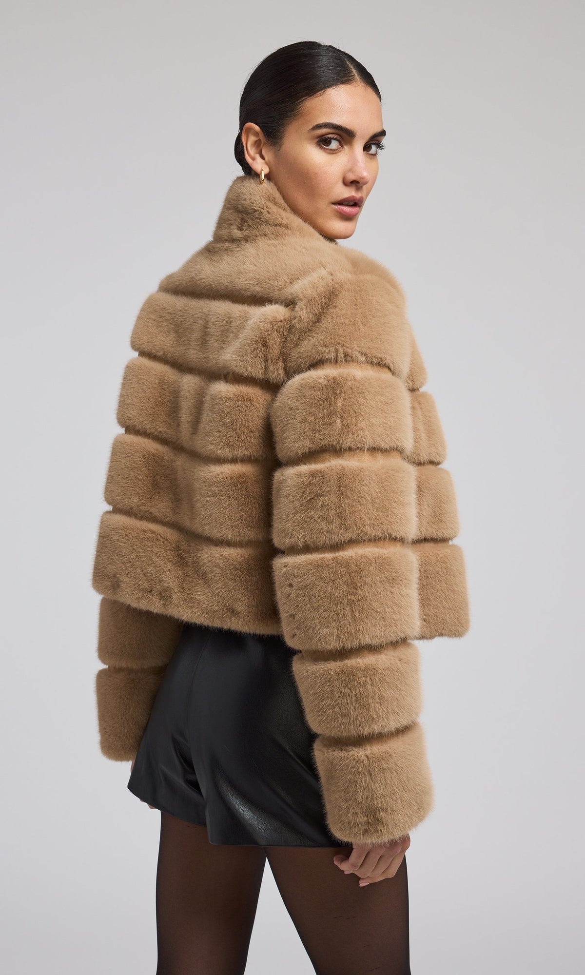 Tala Faux Fur Bomber
