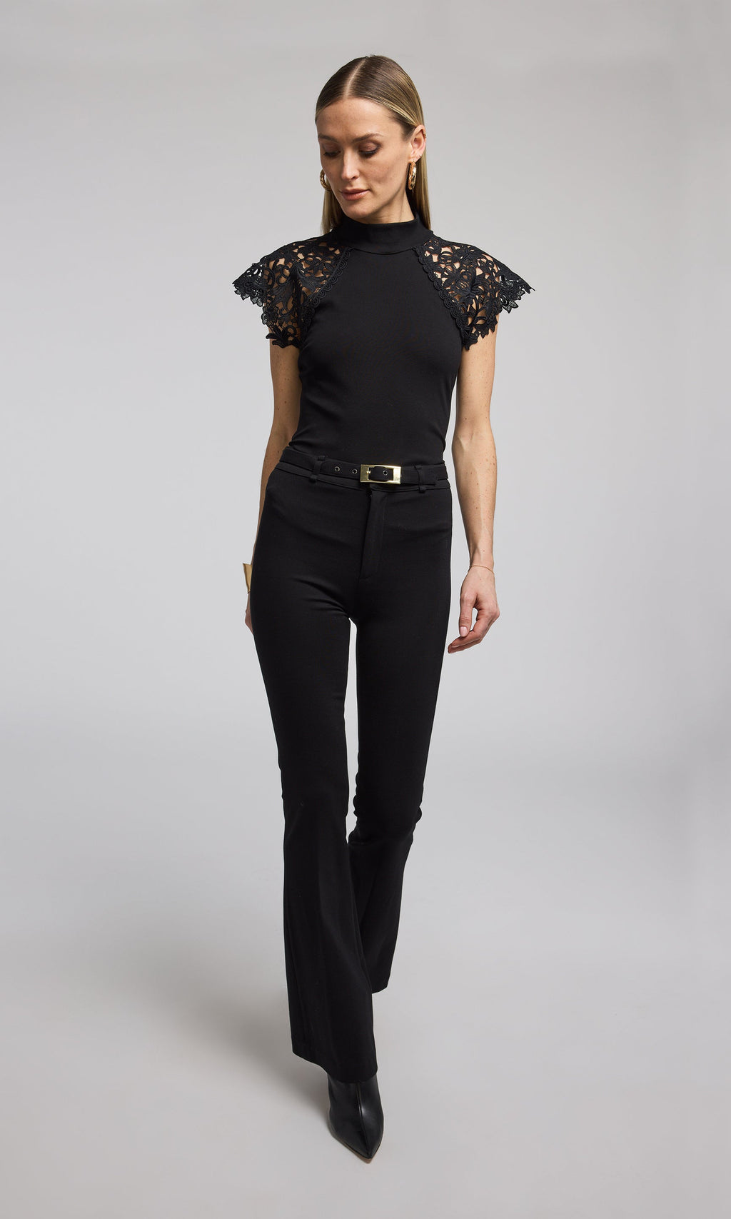 Michelle Lace Combo Top