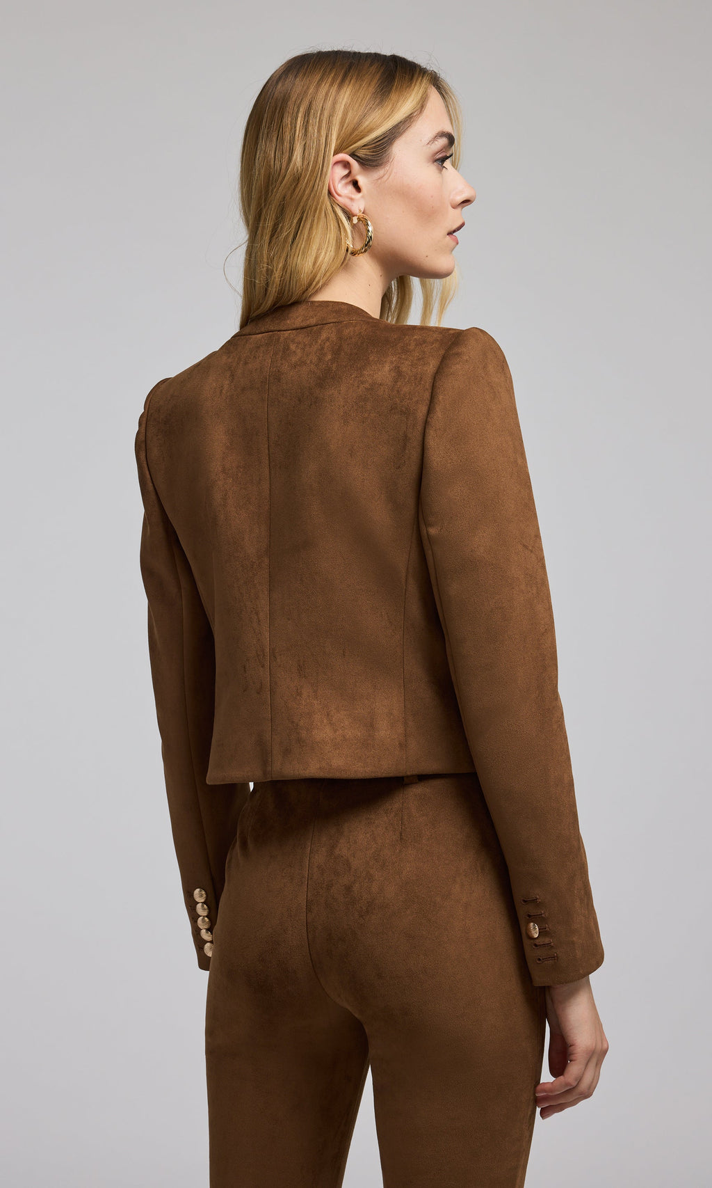Karson Vegan Suede Jacket