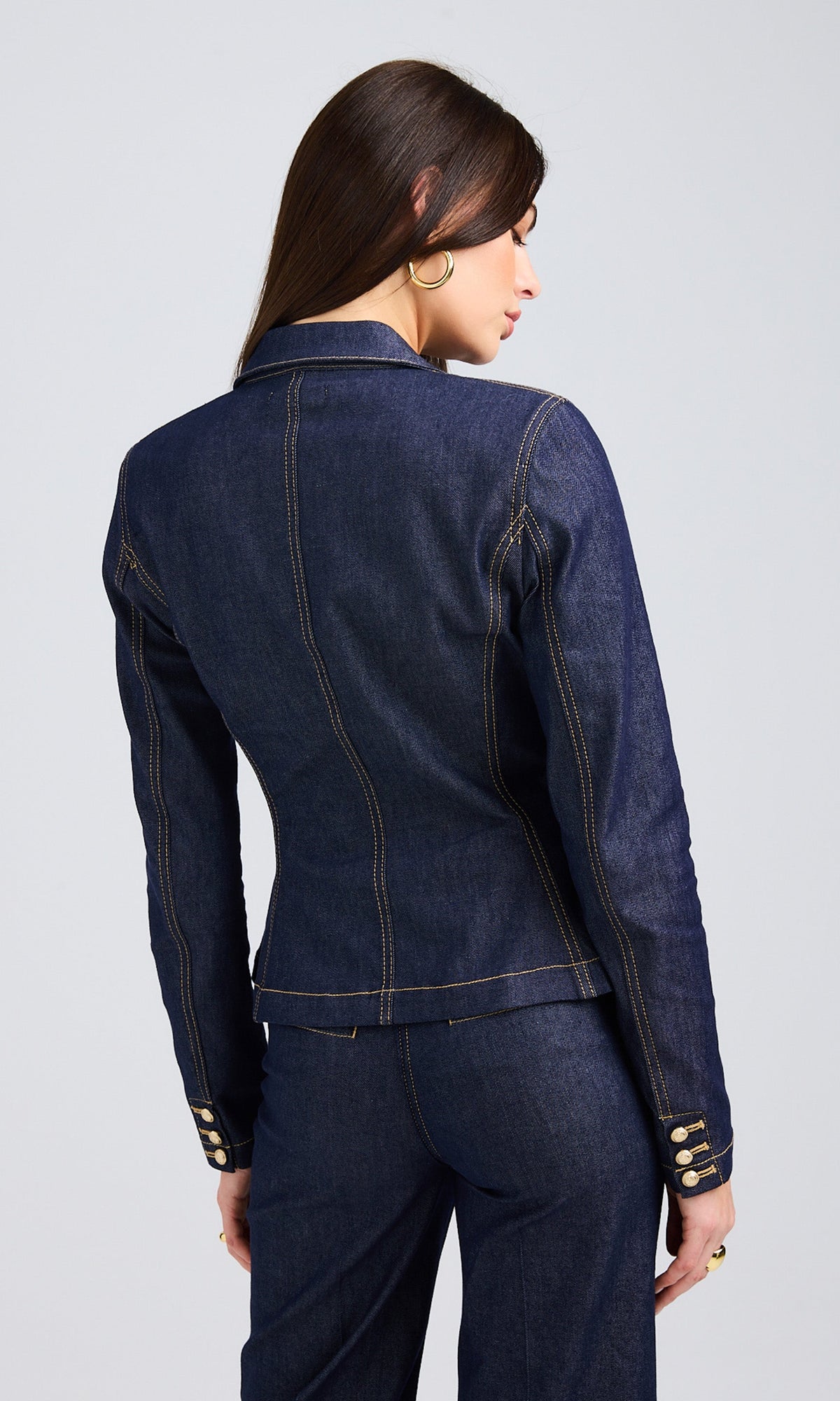 Mara Sheen Denim Jacket