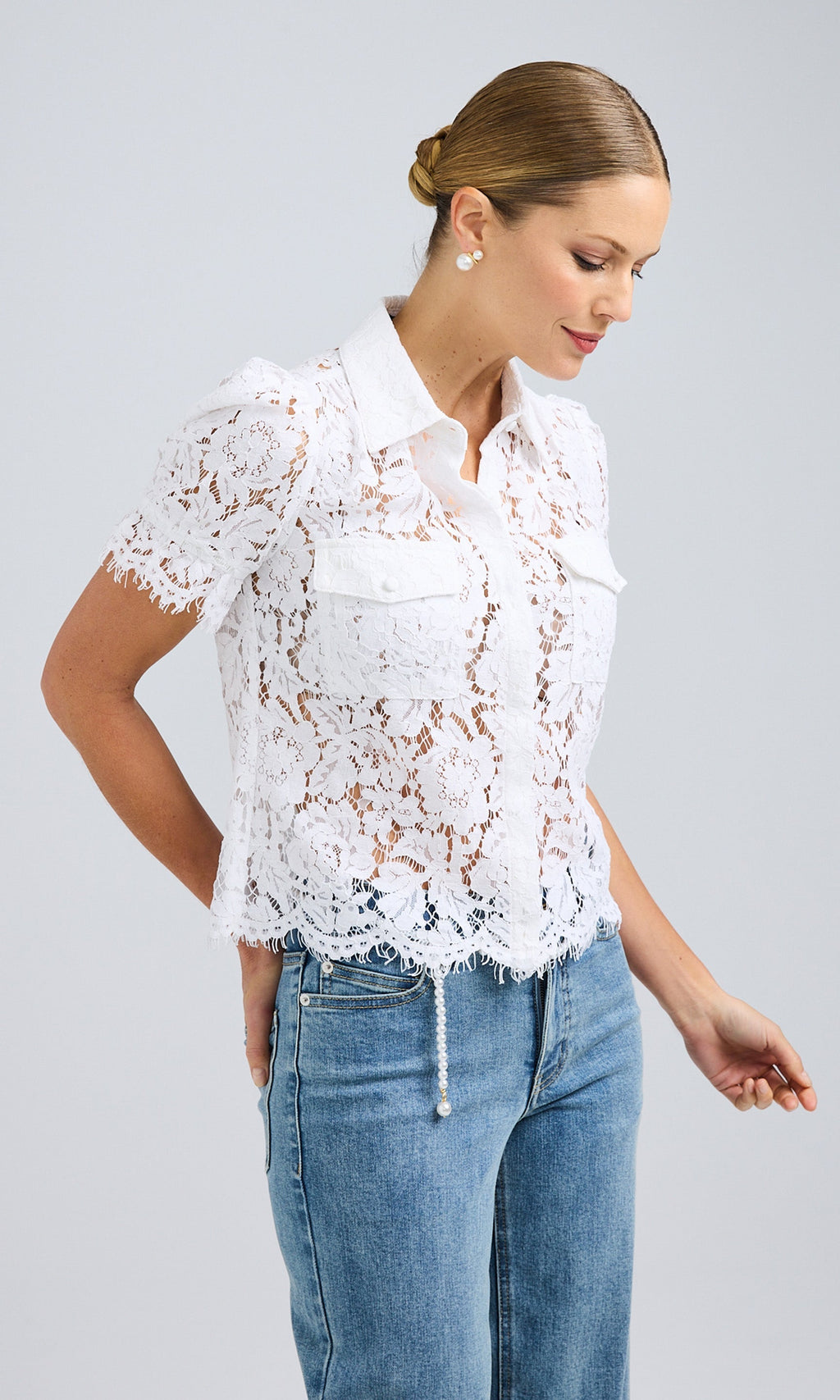 Mina Lace Shirt