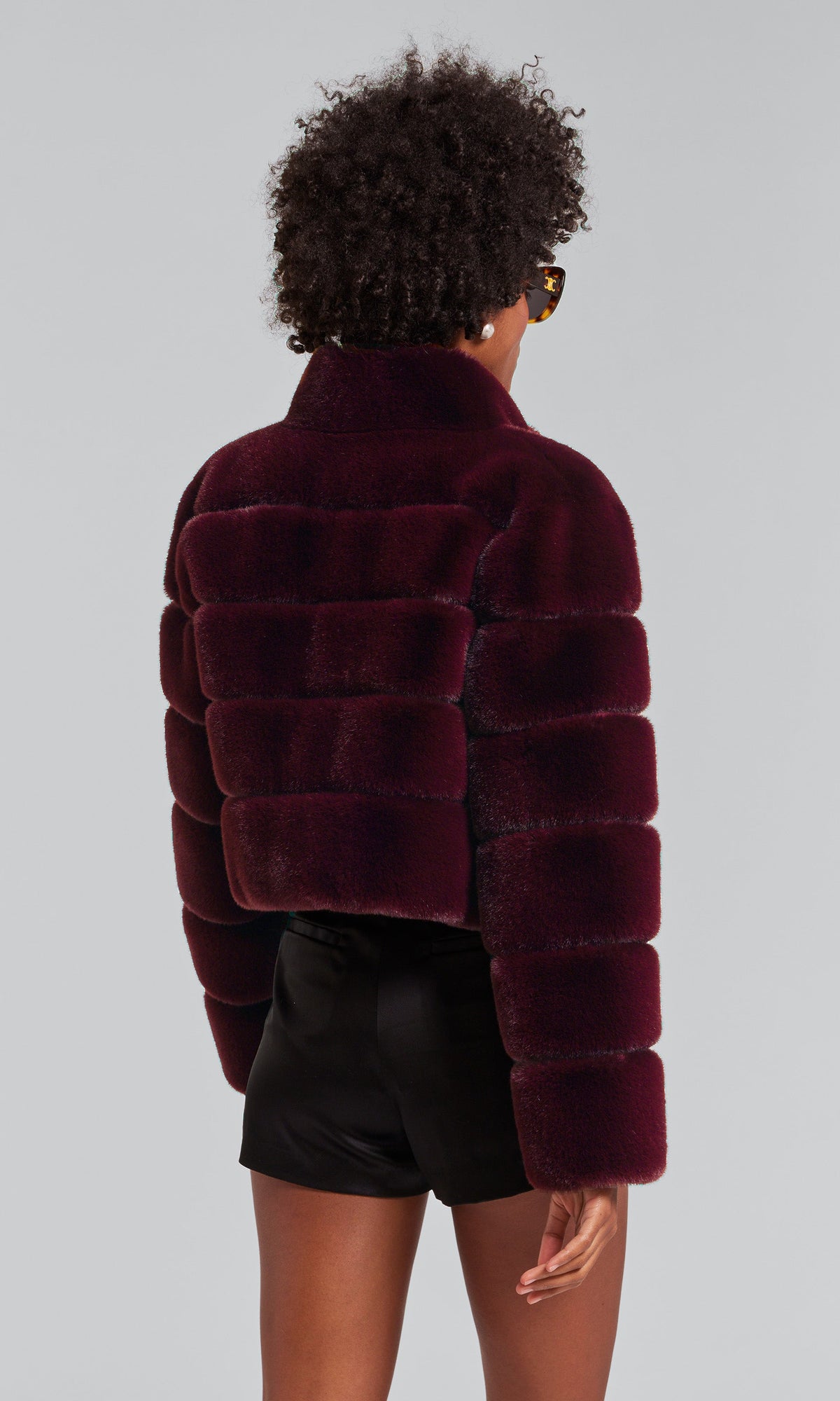 Tala Faux Fur Bomber