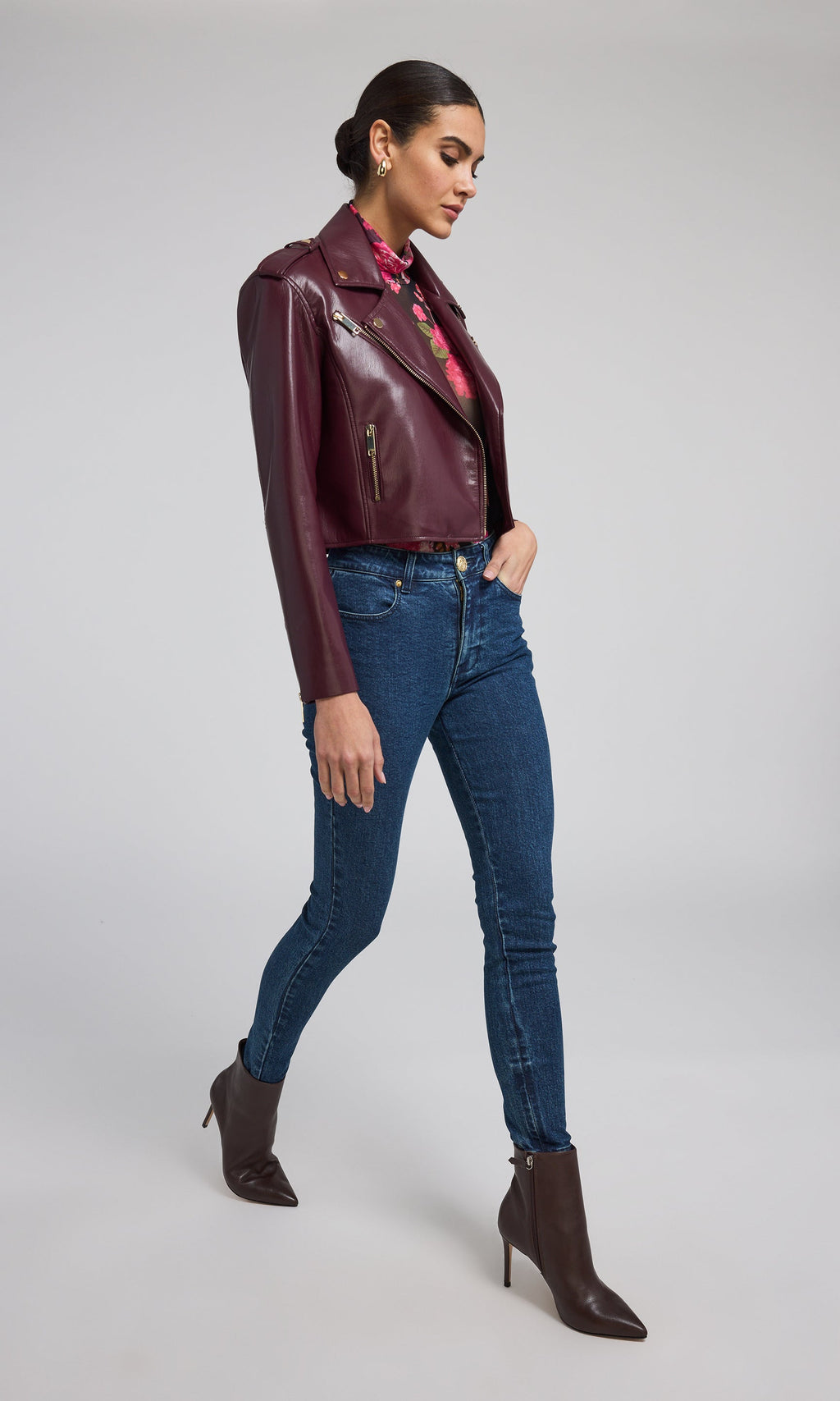 Cosita Vegan Leather Moto Jacket