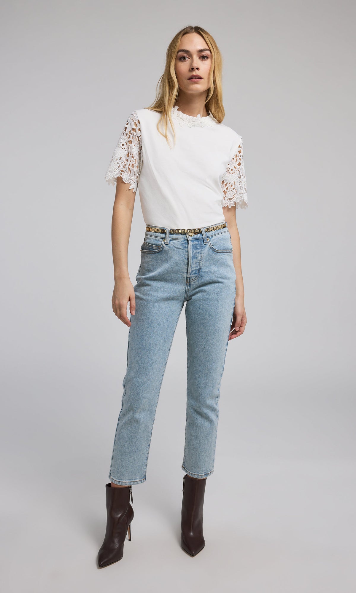 Ramona Lace Combo Top