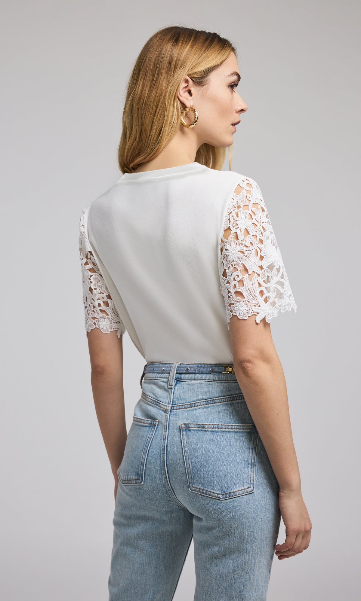 Ramona Lace Combo Top