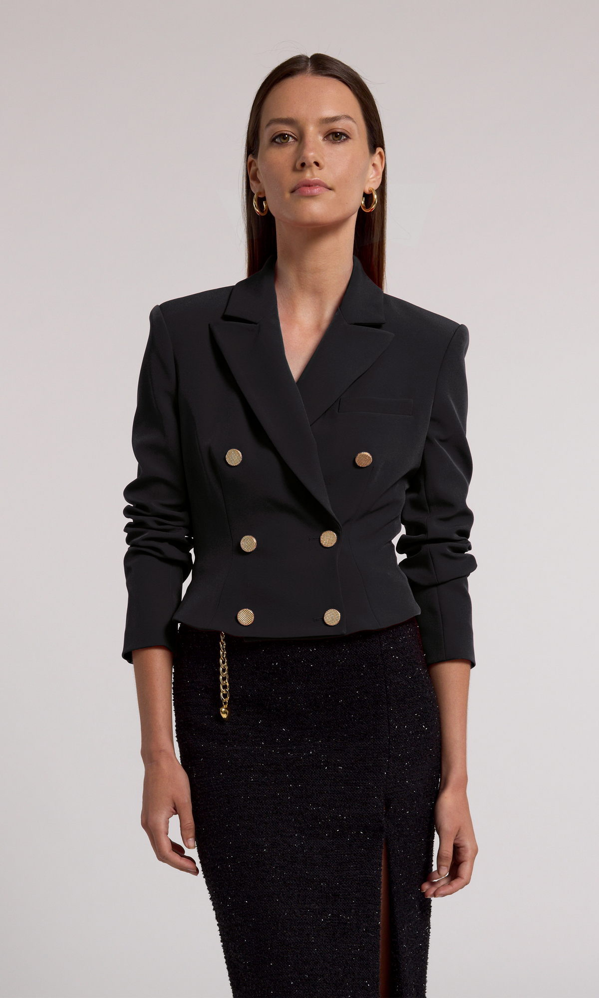 Aytul Crepe Blazer